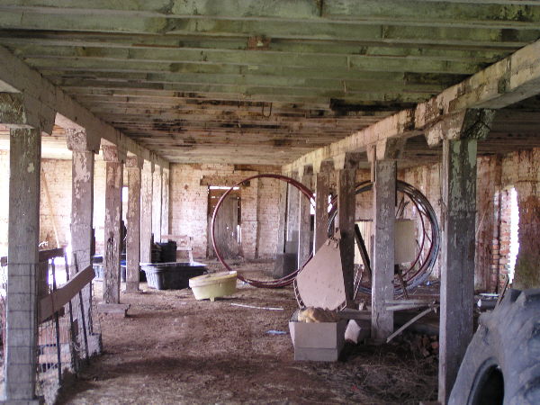 This was one of the buildings of the Arcola Sugar Mill.